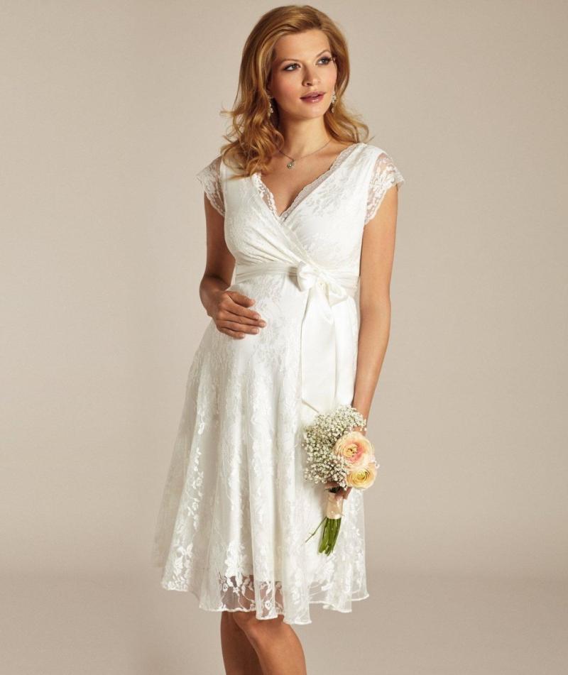 Eden Brudekjole til Gravide – Elfenben fra Tiffany Rose