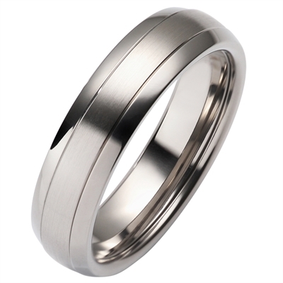Vielsesring Titanium Palladium