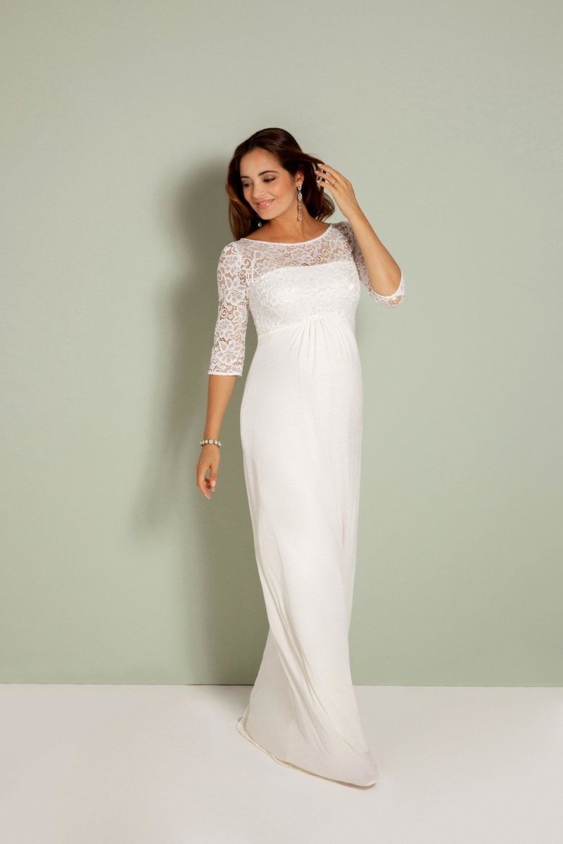 Lucia Brudekjole Til Gravid Fra Tiffany Rose Elfenbensfarvet Tiffany Rose Wedding Dress Buump